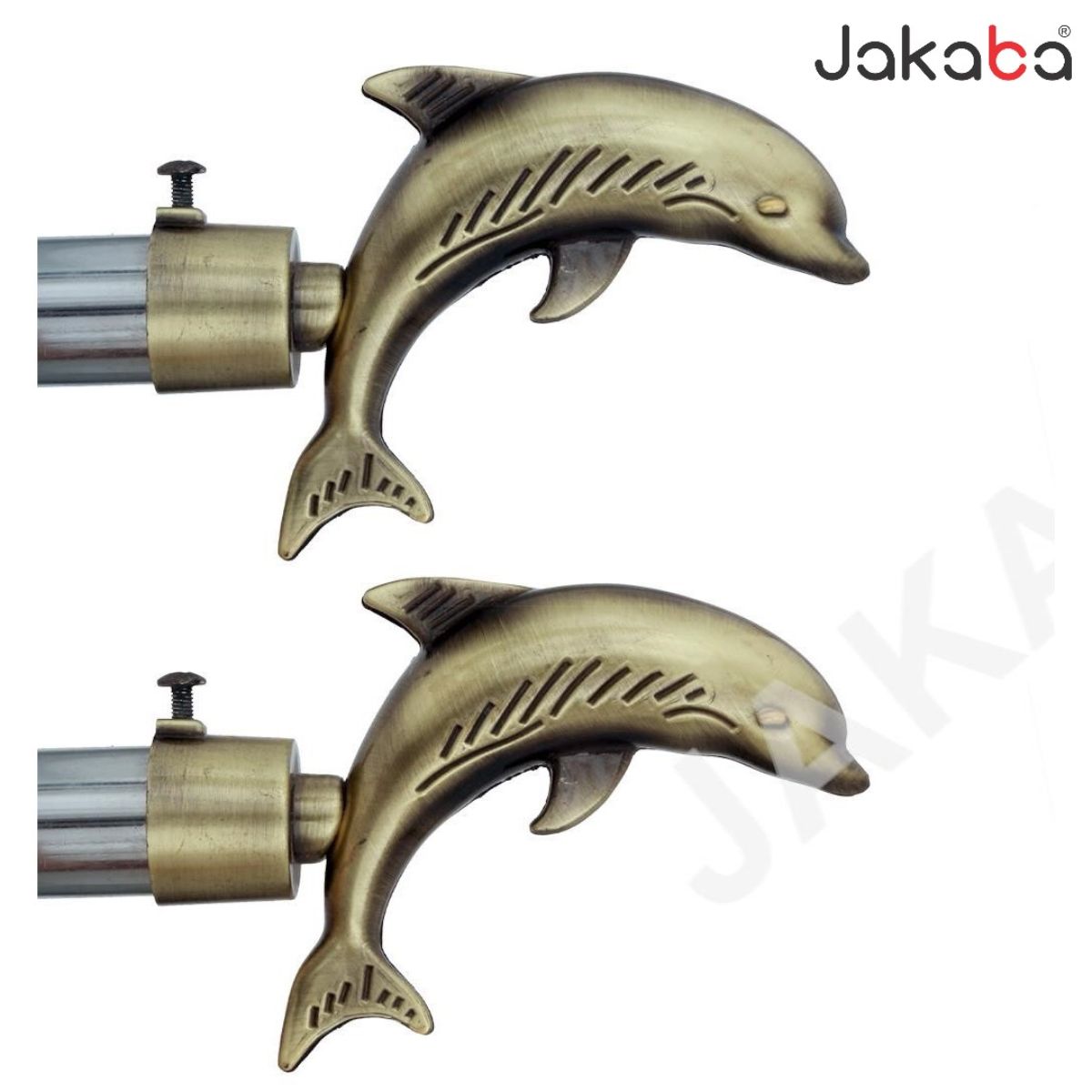 JAKABA Antique Brass Curtain Finials (Without Supports) - Pack Of 2 Pcs (1  Pair) : Curtain Brackets Set/Holders - JKBATQ920-01-WOS : Jakaba : Online  Hardware and Interior Store
