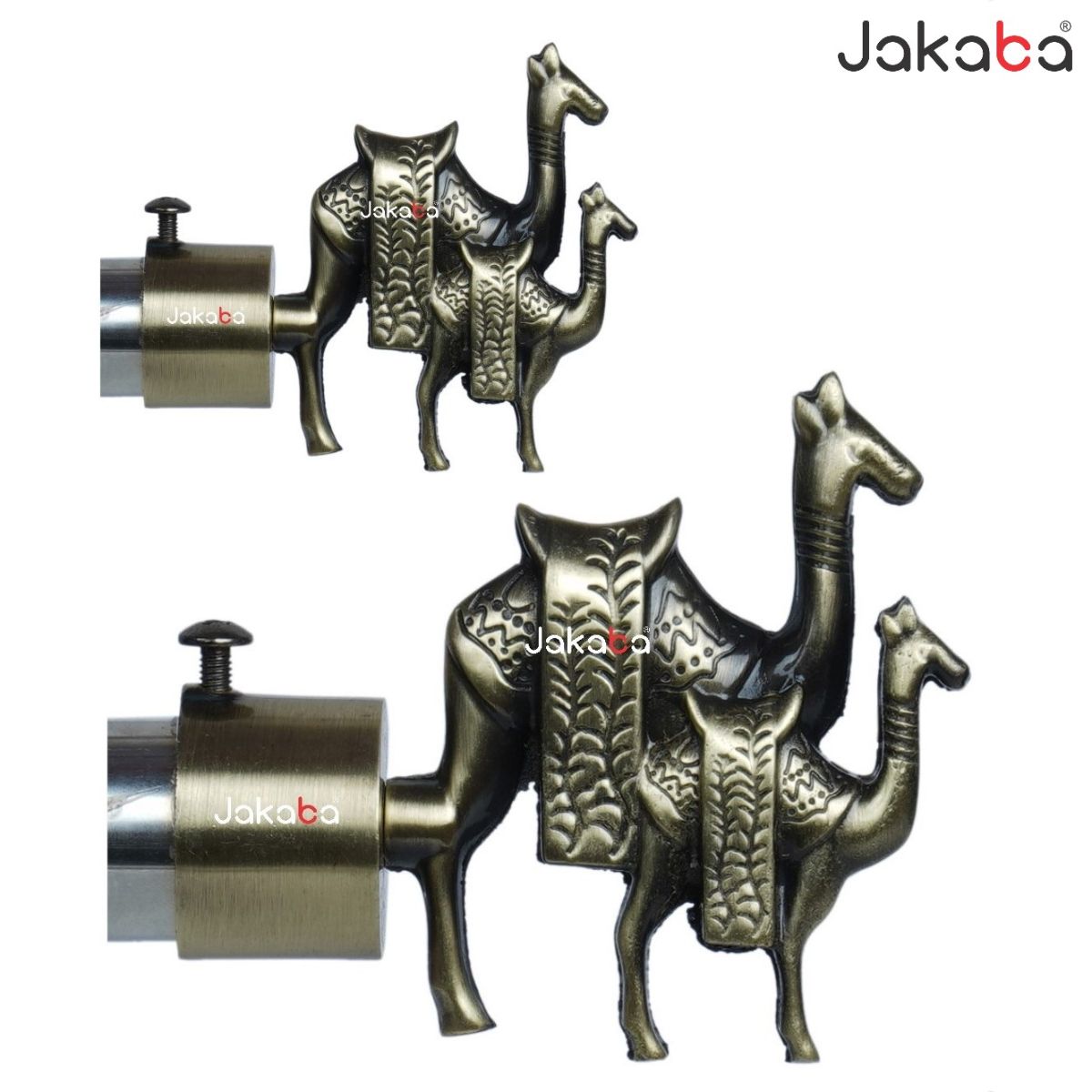 JAKABA Antique Brass Curtain Finials (Without Supports) - Pack Of 2 Pcs (1  Pair) : Curtain Brackets Set/Holders - JKBATQ944-01-WOS : Jakaba : Online  Hardware and Interior Store