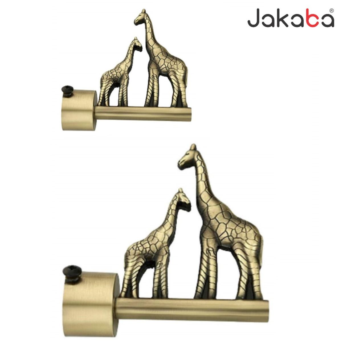JAKABA Antique Brass Curtain Finials (Without Supports) - Pack Of 2 Pcs (1  Pair) : Curtain Brackets Set/Holders - JKBATQ947-01-WOS : Jakaba : Online  Hardware and Interior Store